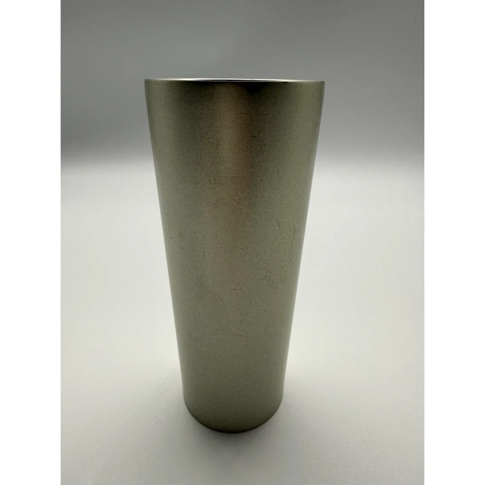 Starbucks 24 oz. Stainless Steel Silver Siren Cold Cup Tumbler‎ w/ Black Lid